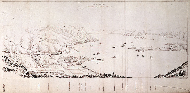 “We landed on Monday, the 25th of January 1841, at fifteen minutes past eight a.m., and being the bona fide first possessors, Her Majesty’s health was drunk with three cheers on Possession Mount”, claiming Hong Kong for the British Empire.