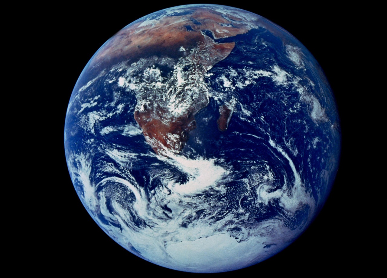 Earth viewed from space